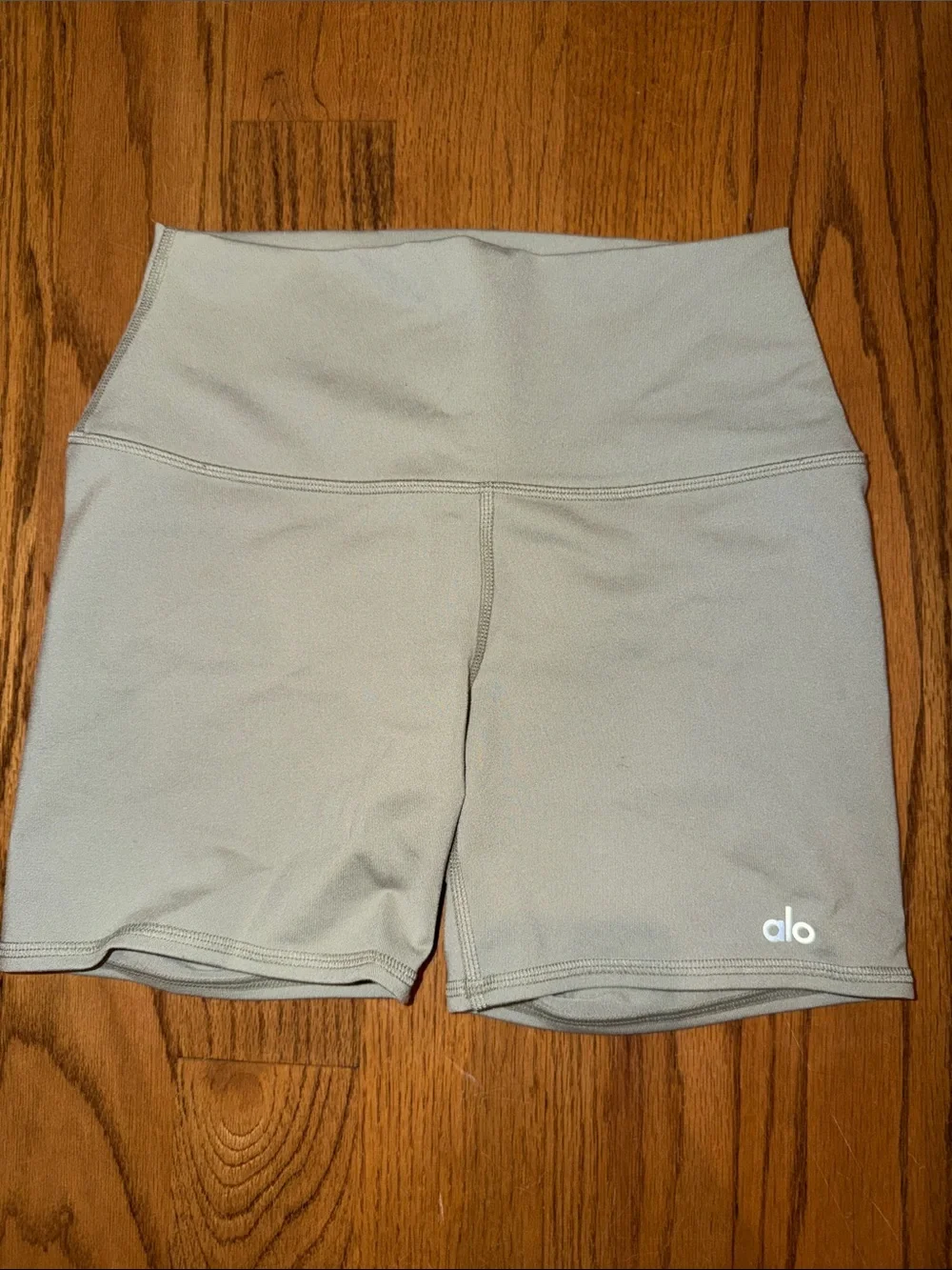Alo 5” Airbrush high-waisted biker shorts